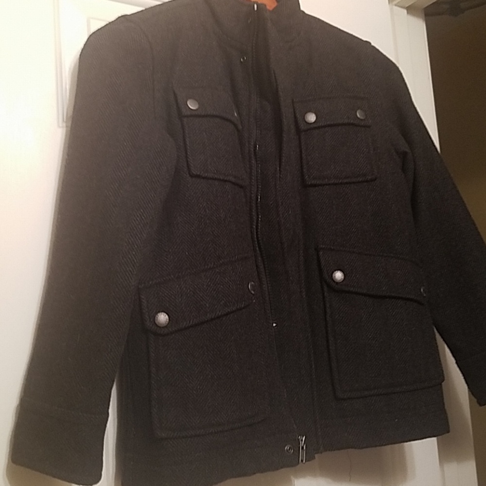 Gap Kids Boys Charcoal Coat